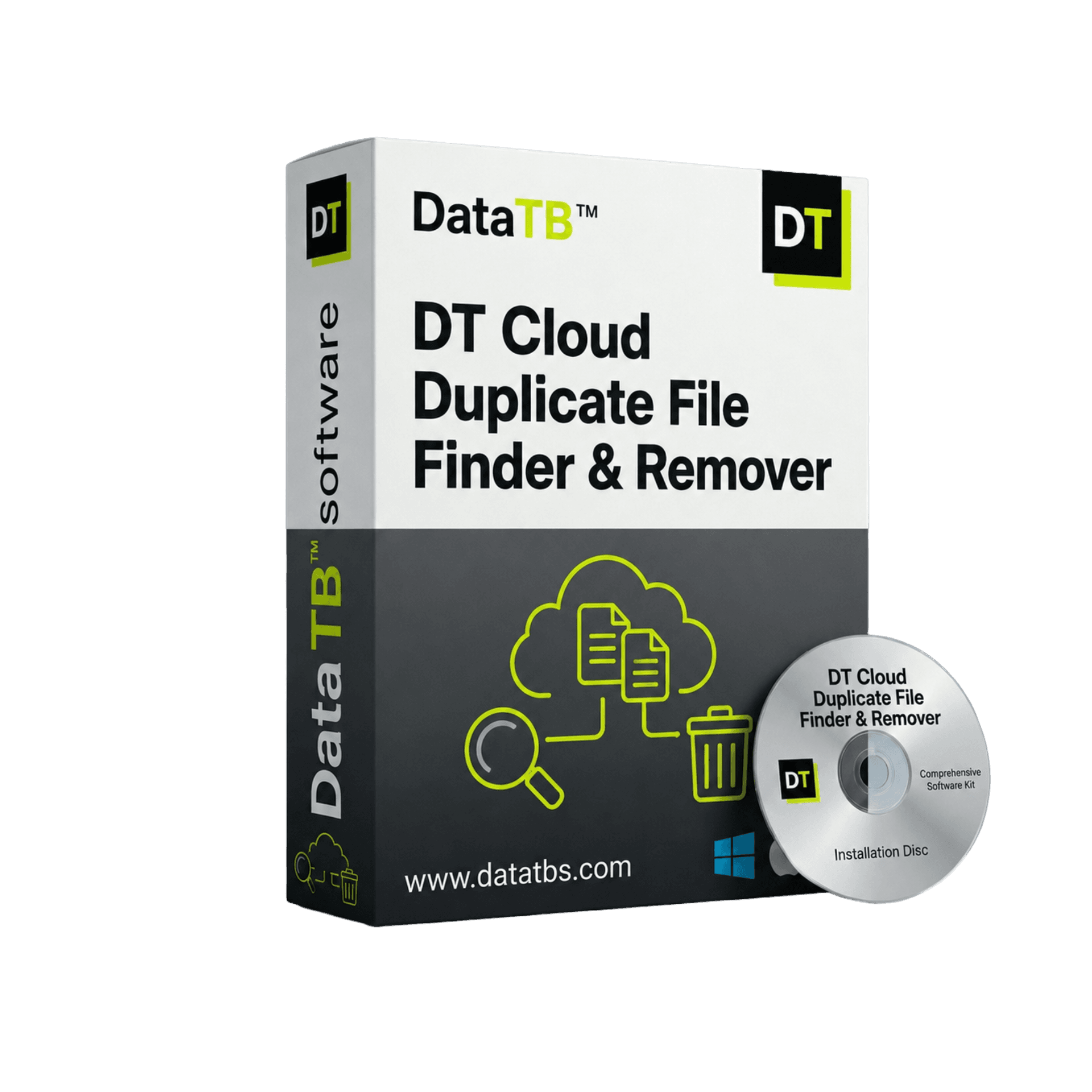 DT Cloud Duplicate File Finder dashboard