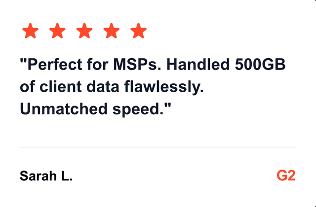 G2 Review - Data TB Software