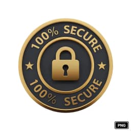 100% Safe & Secure