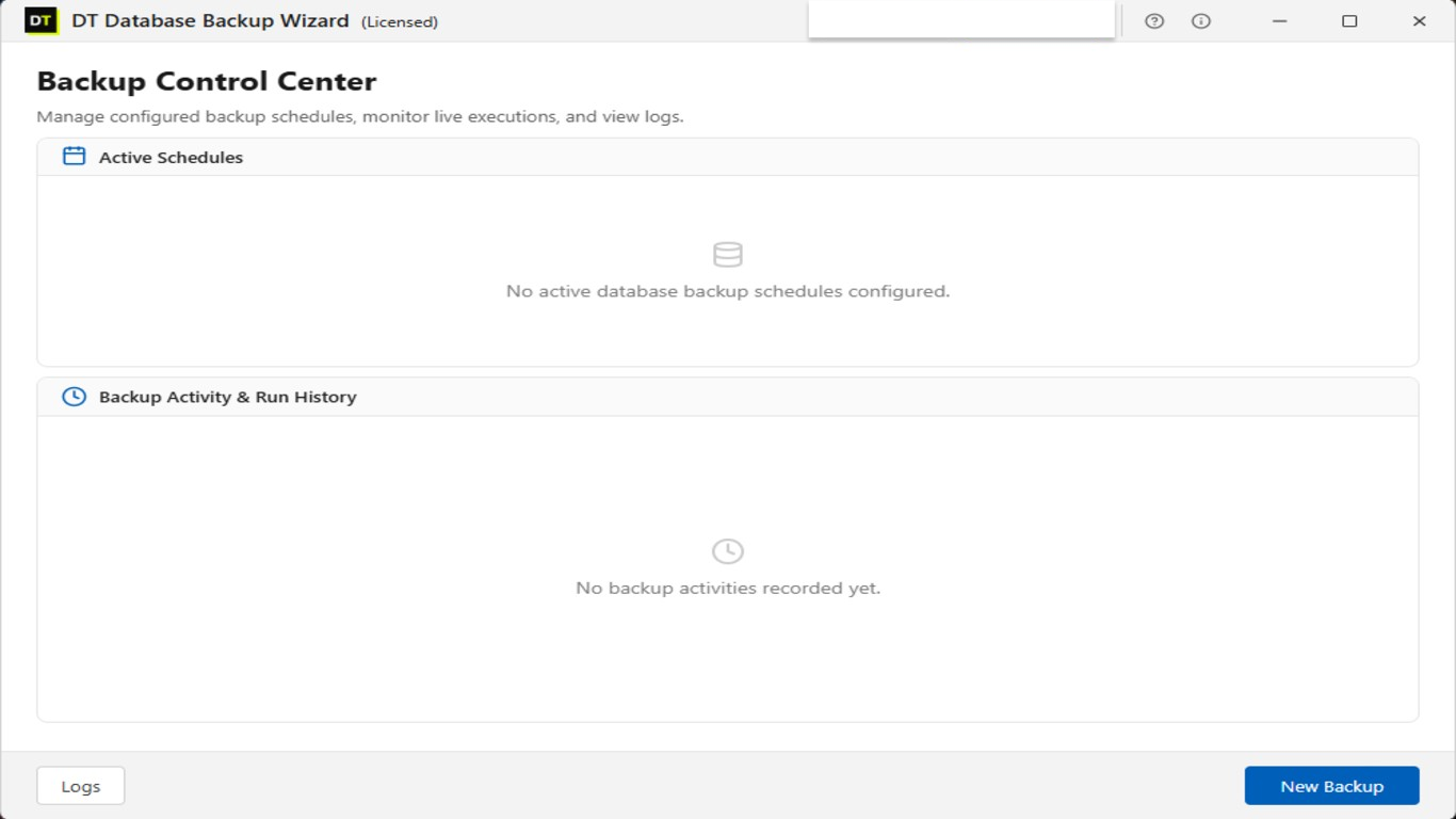 Scheduled Backup