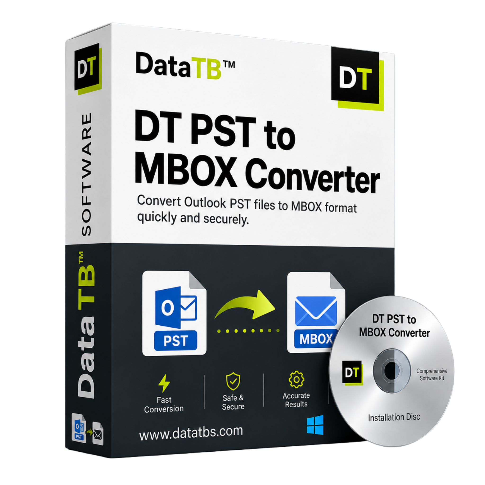 DT PST to MBOX Converter
